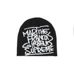 Бини Supreme x Martithé + François Girbaud Beanie 'Black' 1
