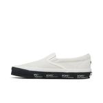 Слипоны Vans WTAPS x Classic Slip-On LX «White Black» 3