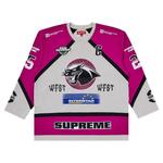 Джерси Supreme Rhinestone Hockey Jersey 'Light Grey' 1