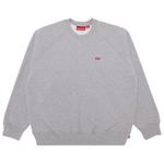 Свитера Supreme Small Box Raglan Crewneck 'Серый меланж' 1