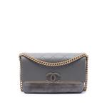 Маленькая сумка через плечо CC Stitched Caviar and Suede Lady Coco Flap (2018-2019 годы) 1