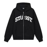 Zip Ups Stussy Block Sport Zip Худи 'Black' 1