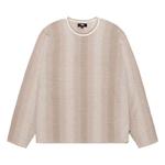 Свитеры Stussy Shadow Stripe Sweater 'Натуральный' 1