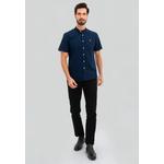 Polo Haus - Мужская хлопковая смесь Signature Fit с мандариновым воротником MBSSE003 5