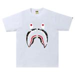Футболки BAPE City Camo Shark Tee 'White' 1
