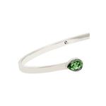 Swarovski® Кристальный открытый браслет-манжета – 925 серебро 4
