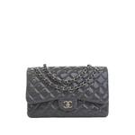 Сумка на плечо Jumbo Classic Striped Patent Double Flap (2012 годы) 1