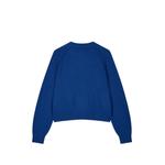 raglan-sleeve round-neck cardigan 2