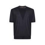 knitted panelled T-shirt 1