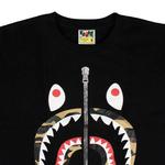 Футболки BAPE 1st Camo Shark Tee 'Black/Yellow' 3