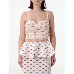 lips-print bandeau top 1