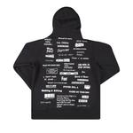 Худи Supreme Stop Crying Hooded Sweatshirt 'Black' 2