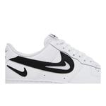 Кроссовки Nike Air Force 1 '07 'Cut Out Swoosh - White Black' 2