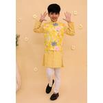 The Mom Store Ray of Style Мальчиковый комплект куртка и курта-пижама с цветочным принтом - Мульти 5