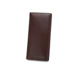 Мужской натуральная кожа RFID-блокирующий длинный кошелек-фортуна - Коричневый 2