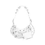 Сумки через плечо Balenciaga XS сумка через плечо Le Cagole 'Оптик белый' 1