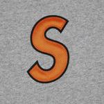 Худи Supreme S Logo Hooded Sweatshirt 'Heather Grey' 2