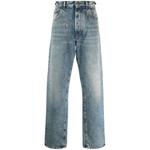 logo-patch straight-leg jeans 1