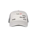 Кепки-дальнобойщики Pleasures Responsible Trucker Hat 'Серебристый' 1