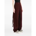Kristel strap-detail wide-leg trousers 3