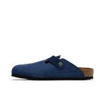 Сабо Birkenstock Boston Suede Embossed Corduroy Narrow 'Indigo' 3