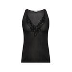 knit vest top with lace 1