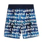 BAPE шорты Graffiti Check 'Синий' 1