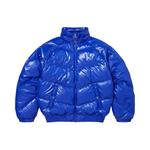 Пуховики Supreme x Schott Glossy Lightweight Down Puffer Jacket 'Royal' 1