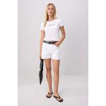 Белые джинсовые шорты с высокой талией City Boy Twoss23Sr00199 2