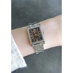 Женские аналоговые часы LTP-1234DD-5A Silver Stainless Steel Strap 3
