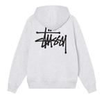 Верхняя одежда Stussy Basic Zip Hood «Ash Heather» 2