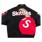 Бомберы Supreme x Skittles x Mitchell & Ness Varsity Jacket "Black" 2