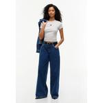 Футболка с логотипом и ребристой вязкой, облегающая - Tommy Jeans 4