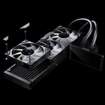 Phanteks GLACIER ONE 360M25 LCD D-RGB 360mm жидкостный охладитель - Black черный 4