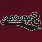 Футболки Supreme Backwards Tee 'Cardinal' 3
