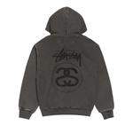 Молнии Stussy Stock Link Pigment Dyed Zip Hood «Black» 2