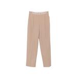 logo-waistband trousers 1
