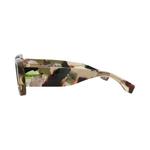 Gucci Square-Frame Recycled Acetate Sunglasses 'Зеленый/Коричневый' 3