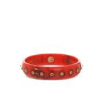 Браслет-бэнгл Citrine Bakelite из желтого золота 1