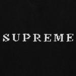 Свитера Supreme Contrast Logo Sweater 'Black' 2