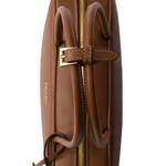 medium leather top-handle bag 6