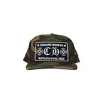 Кепки Chrome Hearts Hollywood Trucker Hat 'Green' 1