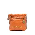 Сумка-сэтчел Mini Shiny Calfskin 22 Handbag (2021-2024 годы) 1