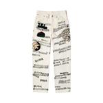 Джинсы Stussy x Denim Tears x Our Legacy TTL 501 Jean 'White' 1