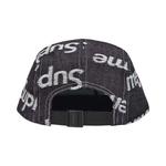 Кепки Supreme Jacquard Logos Denim Camp Cap 'Rigid Indigo' 2
