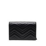 2000-2015 GG Marmont Matelasse Calfskin Monochrome Wallet On Chain crossbody bag 3