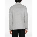 double-breasted notched-lapel jacket 4