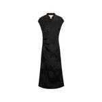 Платье миди Floral Qipao со сборками 1