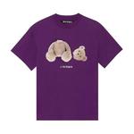 Футболки Palm Angels Bear Classic Tee 'Purple/Brown' 1