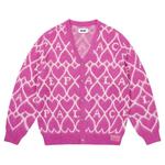 Топы Palace Hairy Heart Knit 'Розовый' 1